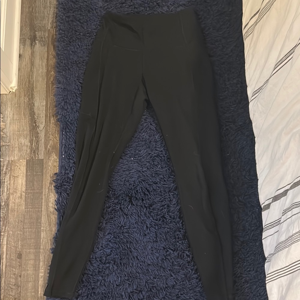 Black High-Waisted Leggings